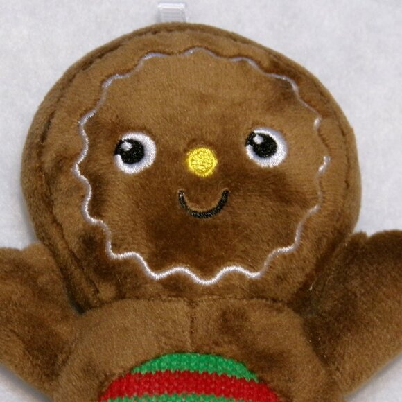 Gingerbread Man 6.5" Plush Toy Chocolate Brown - Picture 4 of 4